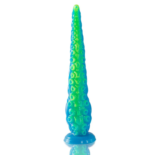 EPIC - SCYLLA DILDO TENTÁCULO FINO FLUORESCENTE TAMAÑO GRANDE - Nuvica