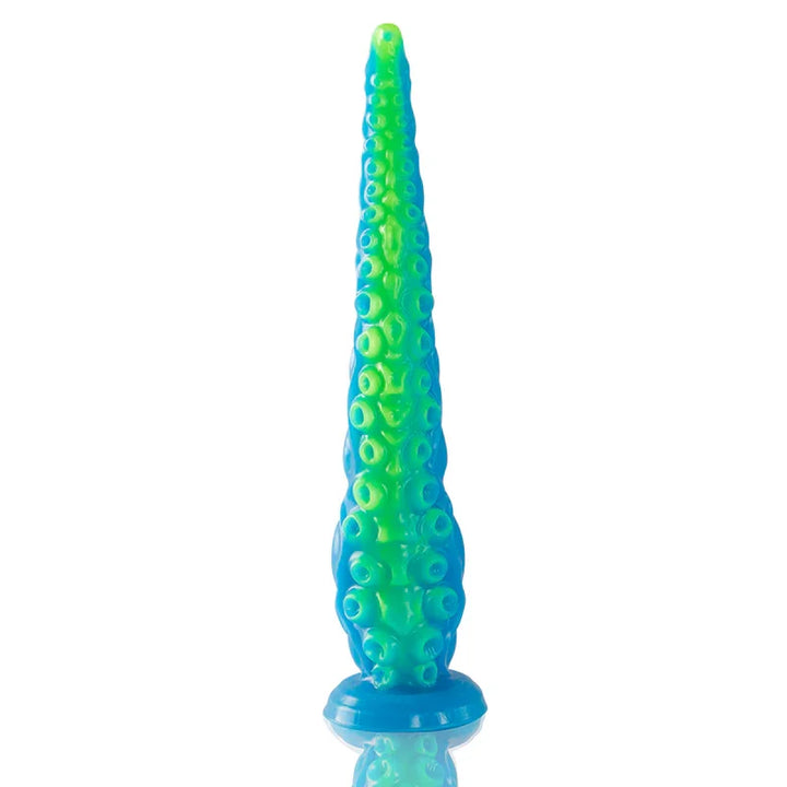 EPIC - SCYLLA DILDO TENTÁCULO FINO FLUORESCENTE TAMAÑO GRANDE - Nuvica