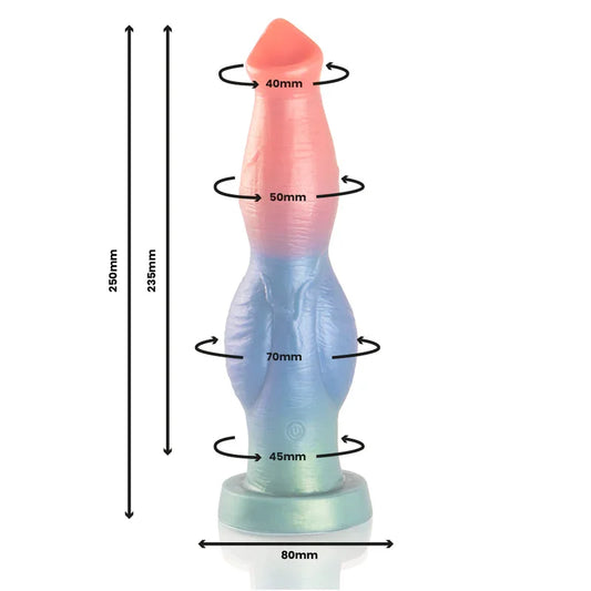 EPIC - ARION DILDO SINFONÍA DEL PLACER RECARGABLE CONTROL REMOTO - Nuvica