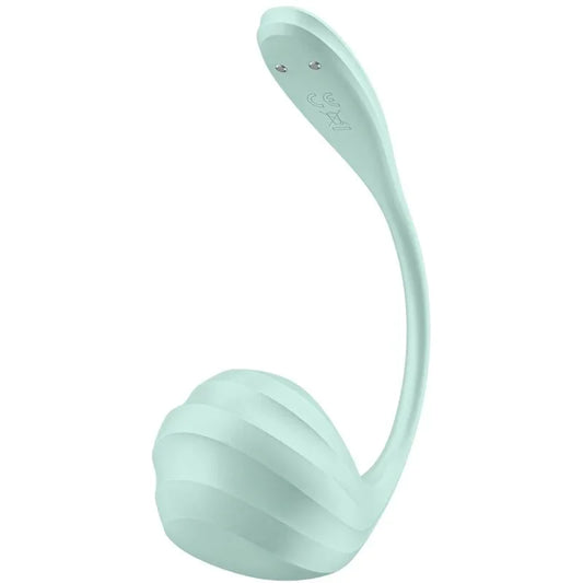 SATISFYER - SMOOTH PETAL ESTIMULADOR PUNTO G VERDE AGUA APP GRATUITA - Nuvica