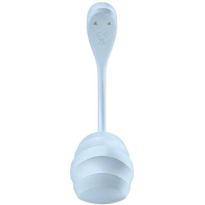 SATISFYER - SMOOTH PETAL ESTIMULADOR PUNTO G CELESTE APP GRATUITA - Nuvica