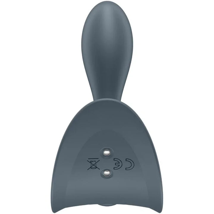 SATISFYER - BOOTY ABSOLUTE BEGINNERS 2 PLUG ANAL VIBRADOR UNISEX NEGRO - Nuvica