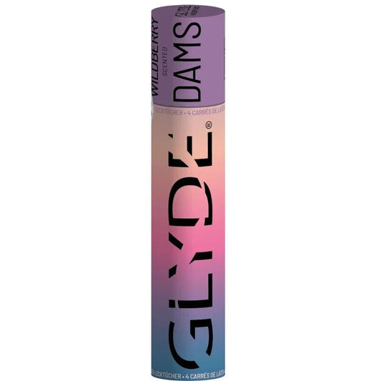 SHEER GLYDE - DAMS LÁMINAS LATEX SEXO ORAL MORAS SILVESTRES - Nuvica