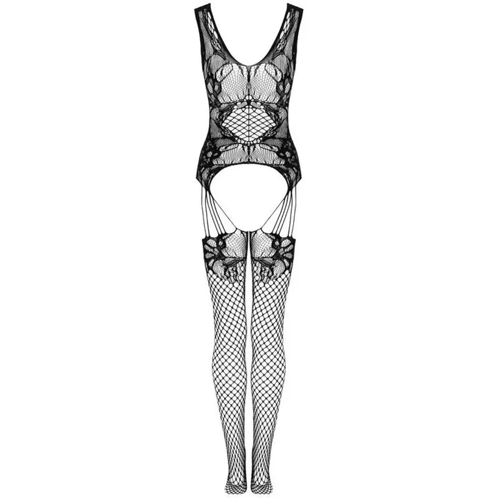 LIVCO CORSETTI FASHION - JULOVE BODYSTOCKING NEGRO TALLA ÚNICA - Nuvica