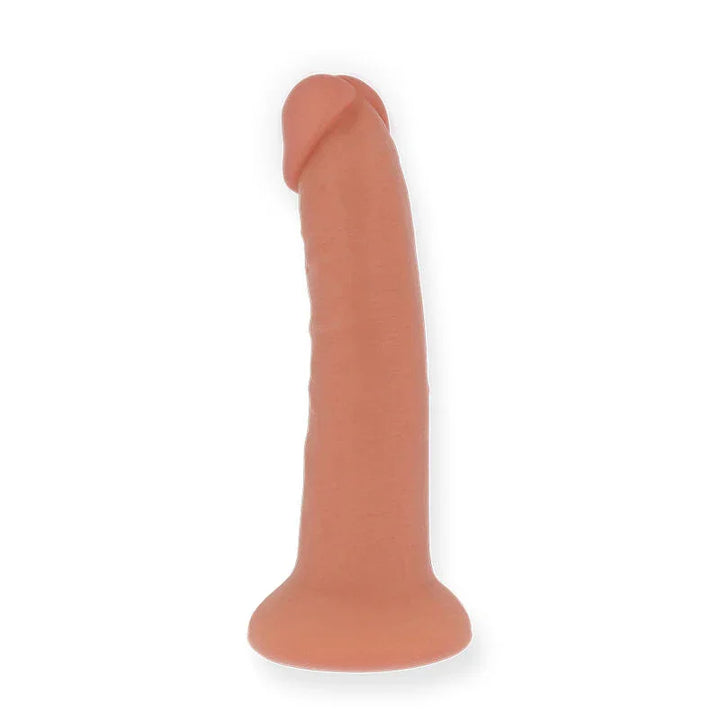 ONINDER - LARGE BOGOTÁ DILDO VIBRADOR 9 VELOCIDADES NATURAL 22 CM -O- 4.5 CM - APP GRATUITA - Nuvica