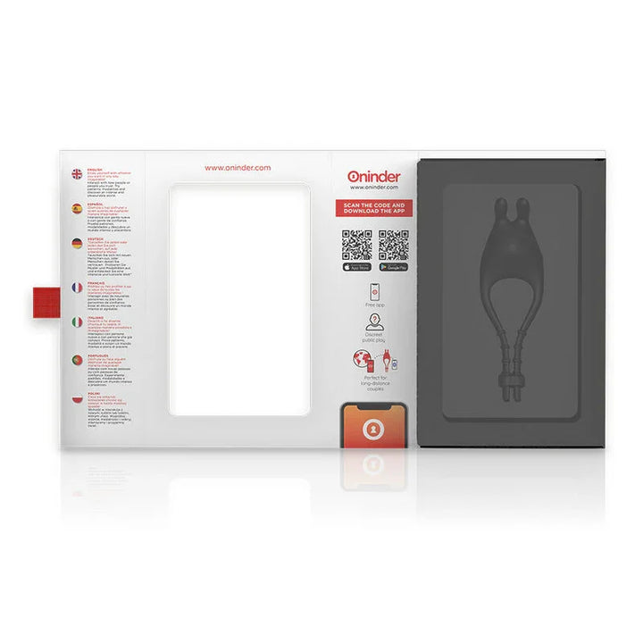 ONINDER - PAMPA ANILLO VIBRADOR AJUSTABLE Y MULTIPOSICION - APP GRATUITA - Nuvica