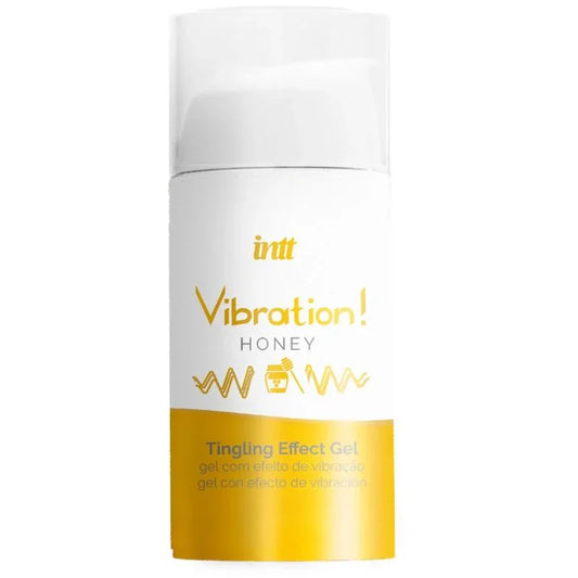 INTT - POTENTE ESTIMULANTE ÍNTIMO GEL VIBRADOR LIQUIDO MIEL 15 ML - Nuvica