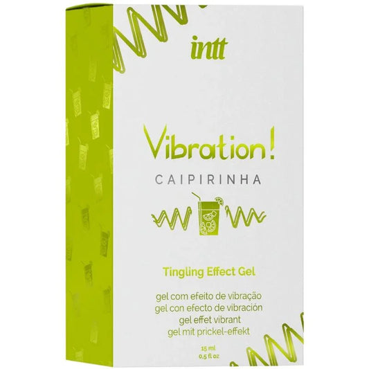 INTT - POTENTE ESTIMULANTE ÍNTIMO GEL VIBRADOR LIQUIDO CAIPIRINHA 15 ML - Nuvica