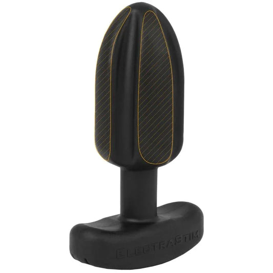 ELECTRASTIM - TARTARUS PLUG ANAL SILICONA QUADRIPOLAR NEGRO - Nuvica