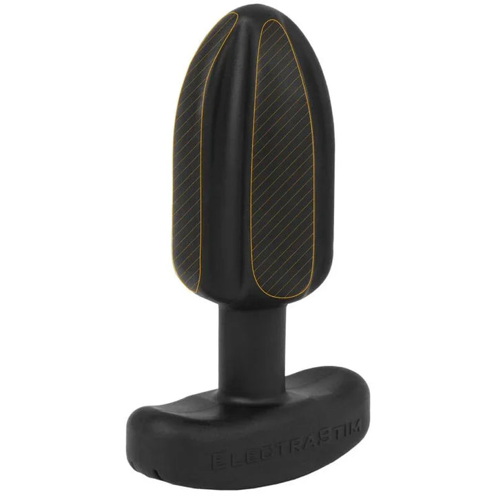 ELECTRASTIM - TARTARUS PLUG ANAL SILICONA QUADRIPOLAR NEGRO - Nuvica