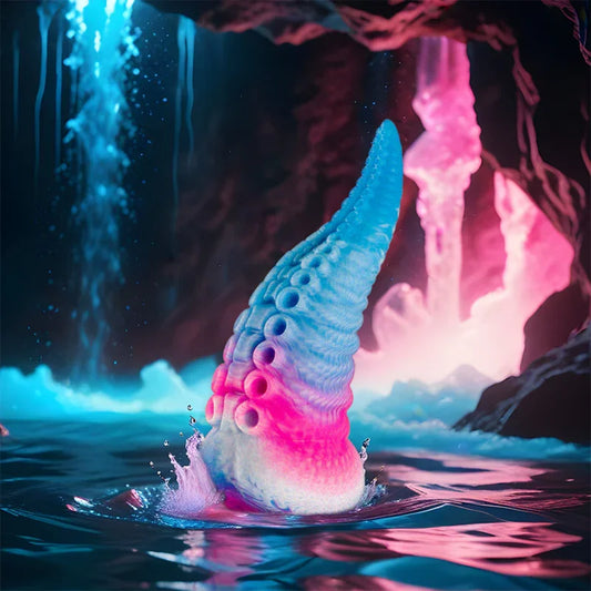 EPIC - PHORCYS DILDO TENTÁCULO AZUL TAMAÑO GRANDE - Nuvica
