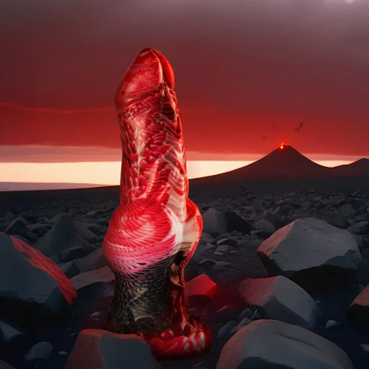 EPIC - HELIOS DILDO CON TESTÍCULOS CALOR Y ÉXTASIS - Nuvica