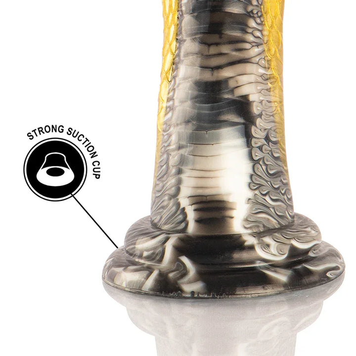 EPIC - DRAKON DILDO COBRA AMARILLA - Nuvica