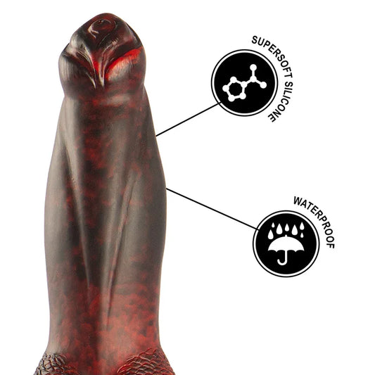 EPIC - PROMETHEUS DILDO TITAN EN LLAMAS RECARGABLE CONTROL REMOTO - Nuvica