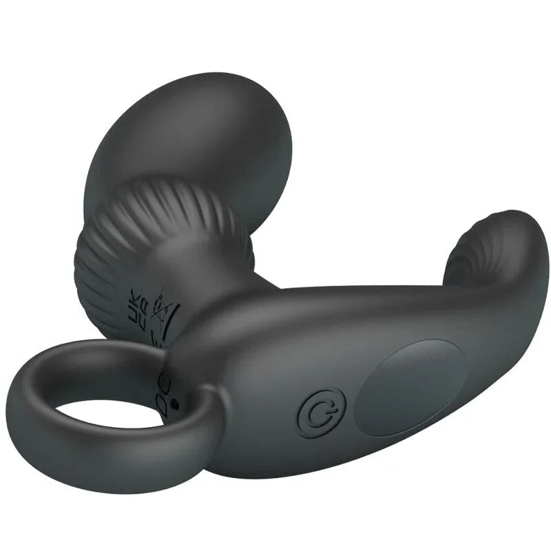 PRETTY LOVE - CAYLA MASAJEADOR VIBRADOR ANAL NEGRO - Nuvica