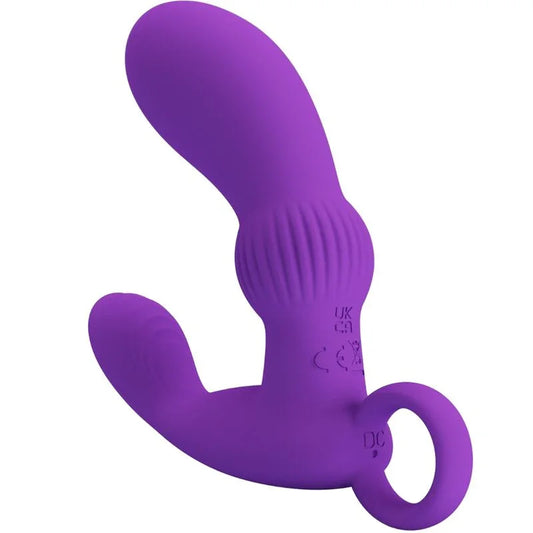 PRETTY LOVE - CAYLA MASAJEADOR VIBRADOR ANAL LILA - Nuvica