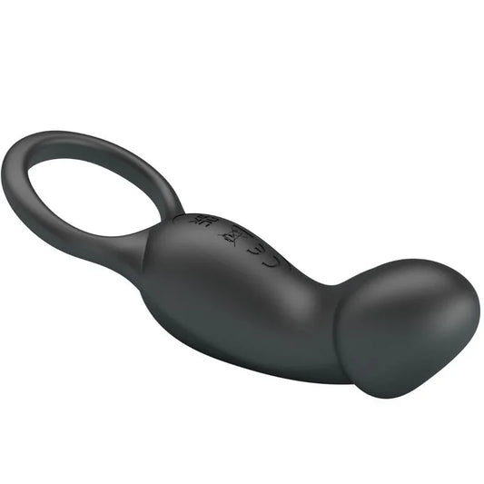 PRETTY LOVE - TRAE ANILLO & VIBRADOR NEGRO - Nuvica
