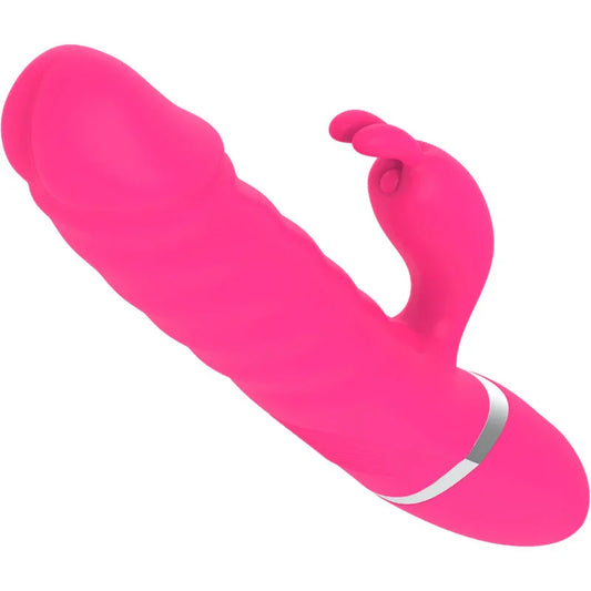 ARMONY - NASTY DILDO VIBRADOR RABBIT FUCSIA - Nuvica