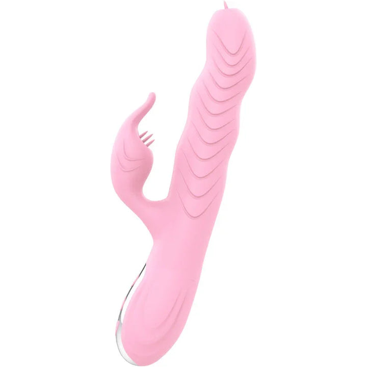 ARMONY - MARCIA VIBRADOR & THRUSTING DOBLE LENGUA EFECTO CALOR ROSA - Nuvica