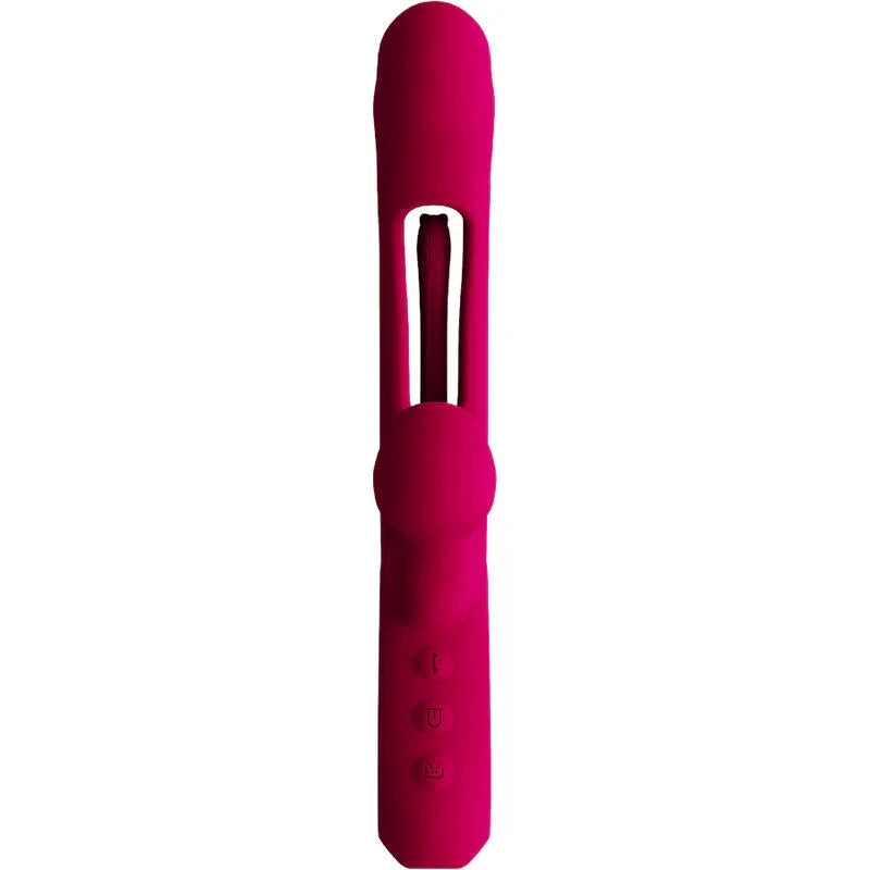 ARMONY - IMPACT SWING VIBRADOR & ESTIMULADOR DUAL MODELO 2 BURDEOS - Nuvica