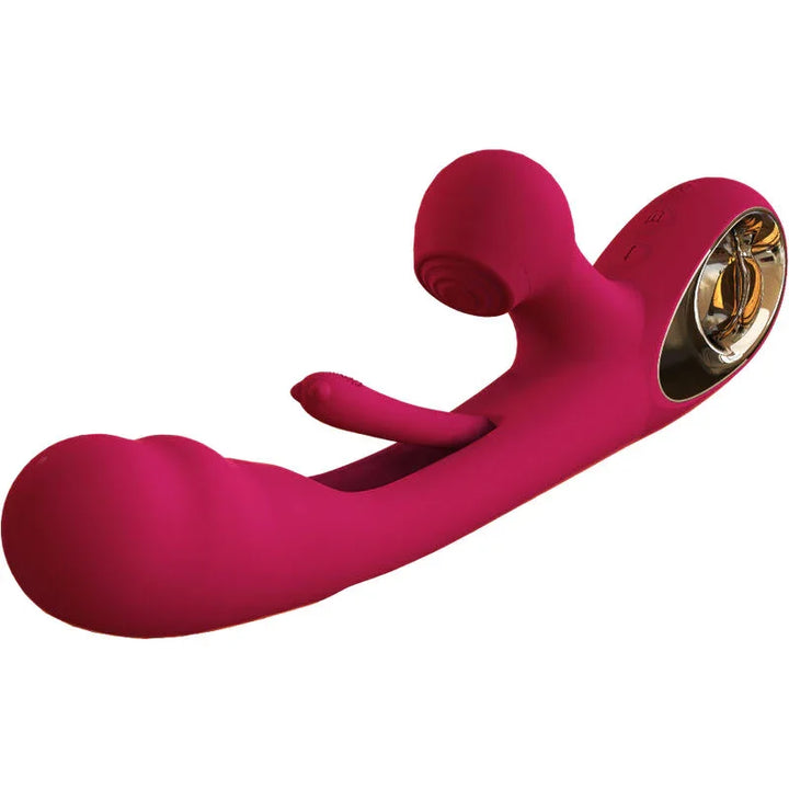 ARMONY - IMPACT SWING VIBRADOR & ESTIMULADOR DUAL MODELO 2 BURDEOS - Nuvica