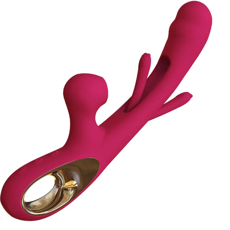 ARMONY - IMPACT SWING VIBRADOR & ESTIMULADOR DUAL MODELO 2 BURDEOS - Nuvica