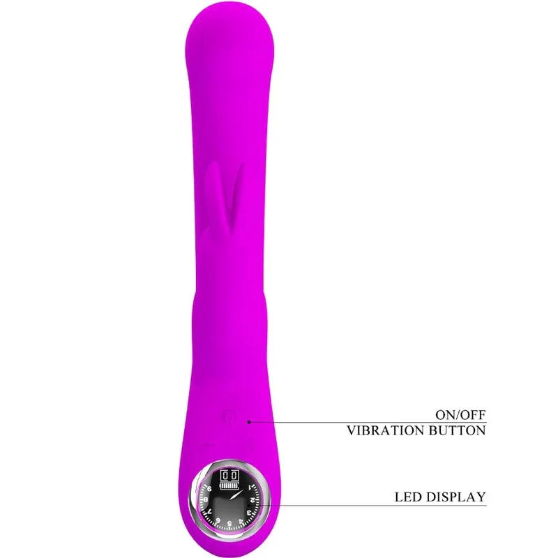 PRETTY LOVE - SKYLAR VIBRADOR ESTIMULADOR PÚRPURA - Nuvica