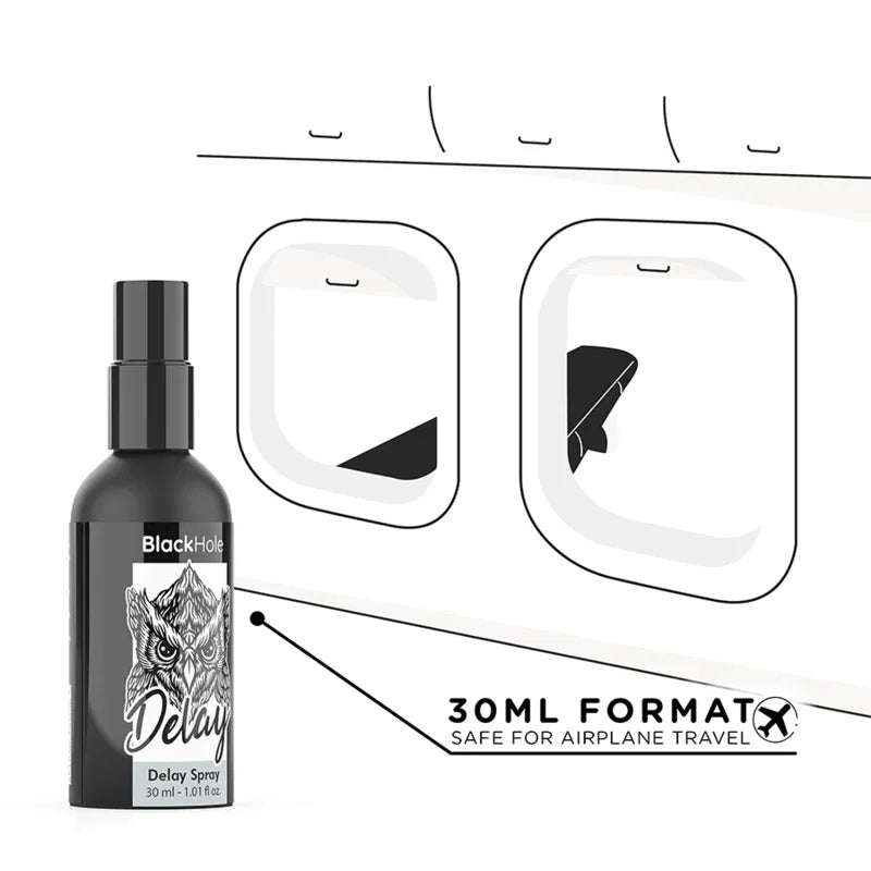 BLACK HOLE - SPRAY RETARDANTE STUDY FORTE 30 ML - Nuvica