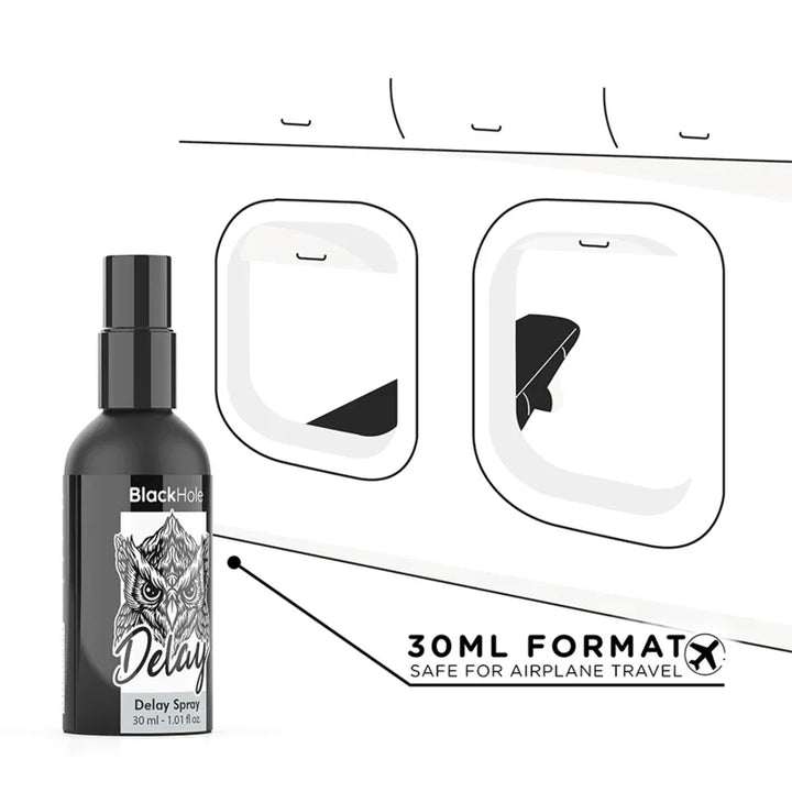 BLACK HOLE - SPRAY RETARDANTE STUDY FORTE 30 ML - Nuvica