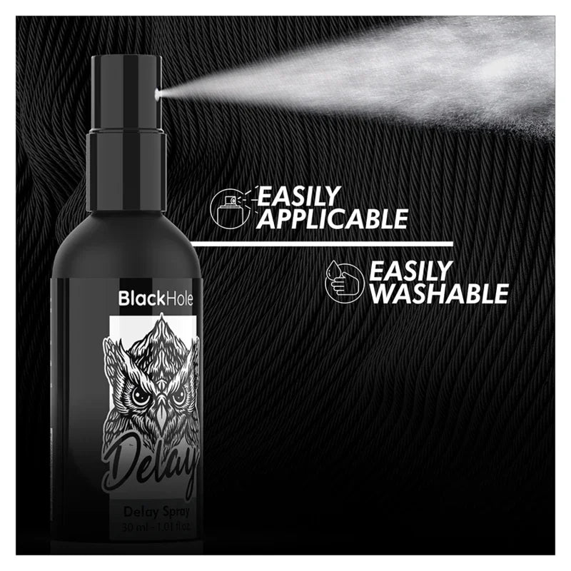 BLACK HOLE - SPRAY RETARDANTE STUDY FORTE 30 ML - Nuvica