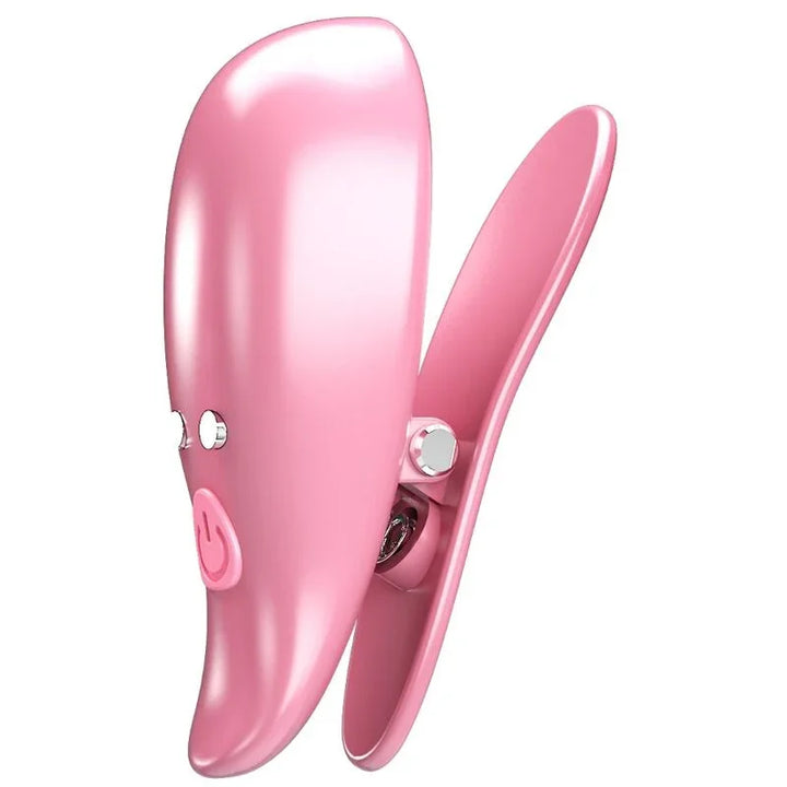 PRETTY LOVE - LEAF PINZAS VIBRATORIAS PARA PEZONES ROSA - Nuvica