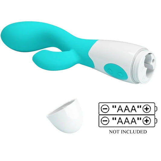 PRETTY LOVE - BRIGHTY VIBRADOR PUNTO G VERDE AGUA - Nuvica