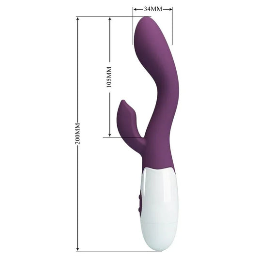 PRETTY LOVE - BRIGHTY VIBRADOR PUNTO G MORADO - Nuvica