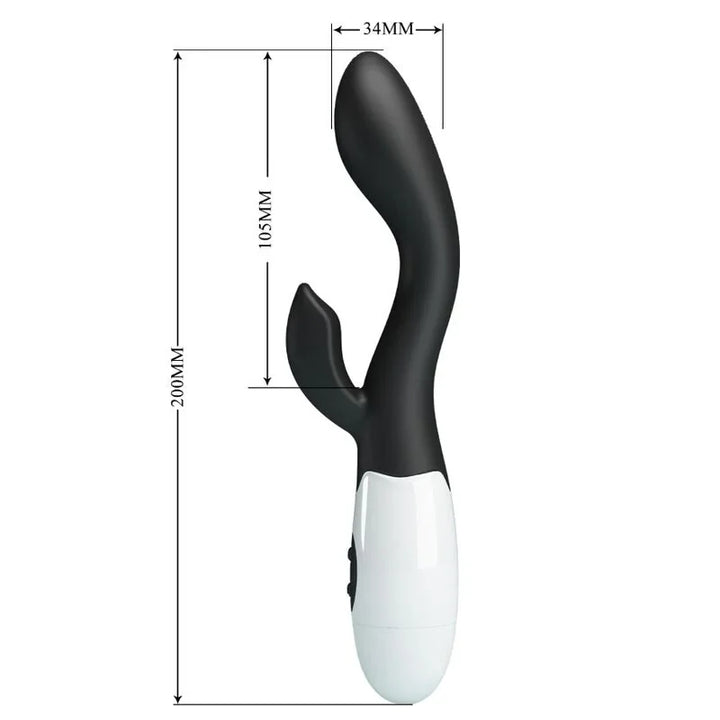 PRETTY LOVE - BRIGHTY VIBRADOR PUNTO G NEGRO - Nuvica