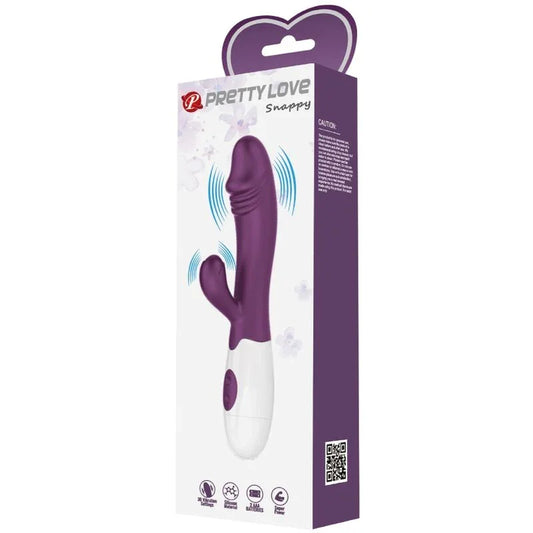 PRETTY LOVE - SNAPPY VIBRADOR PUNTO G MORADO - Nuvica