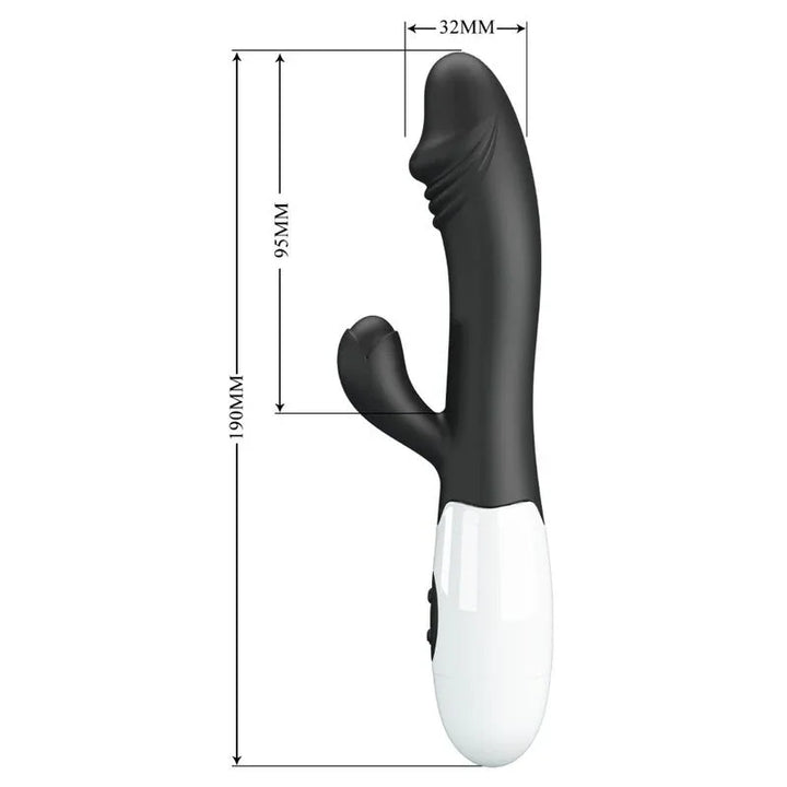 PRETTY LOVE - SNAPPY VIBRADOR PUNTO G NEGRO - Nuvica