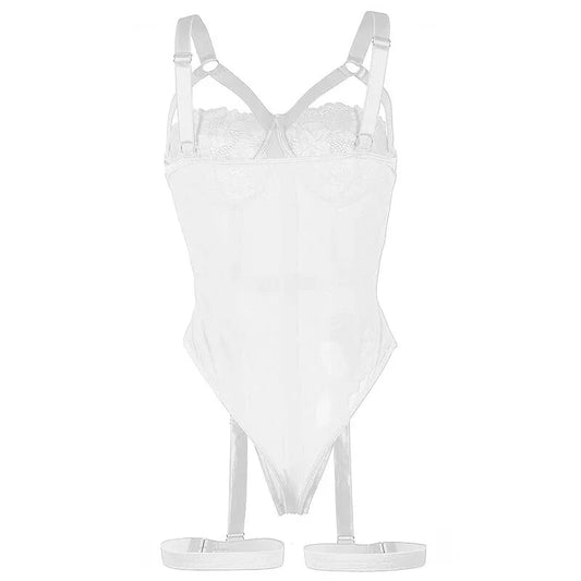 SUBBLIME - TEDDY CON LIGUERO DETALLE TIRAS PECHO BLANCO S/M - Nuvica