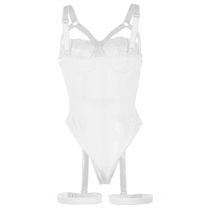 SUBBLIME - TEDDY CON LIGUERO DETALLE TIRAS PECHO BLANCO S/M - Nuvica