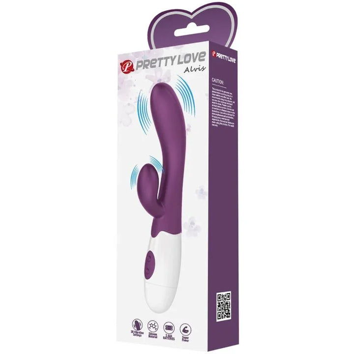 PRETTY LOVE - ALVIS VIBRADOR RABBIT & PUNTO G MORADO - Nuvica