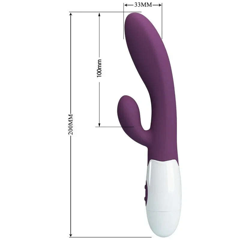 PRETTY LOVE - ALVIS VIBRADOR RABBIT & PUNTO G MORADO - Nuvica