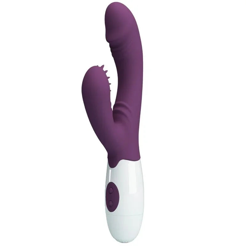 PRETTY LOVE - ANDRE VIBRADOR RABBIT & ESTIMULADOR PUNTO G MORADO - Nuvica