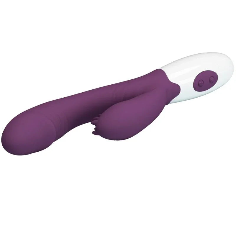 PRETTY LOVE - ANDRE VIBRADOR RABBIT & ESTIMULADOR PUNTO G MORADO - Nuvica
