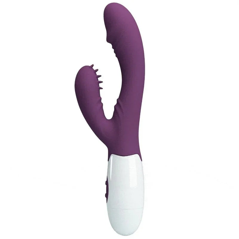 PRETTY LOVE - ANDRE VIBRADOR RABBIT & ESTIMULADOR PUNTO G MORADO - Nuvica