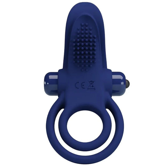 PRETTY LOVE - BRONSON DOBLE ANILLO CON VIBRACIÓN AZUL - Nuvica