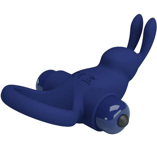 PRETTY LOVE - JIRO ANILLO RABBIT CON VIBRACIÓN AZUL - Nuvica