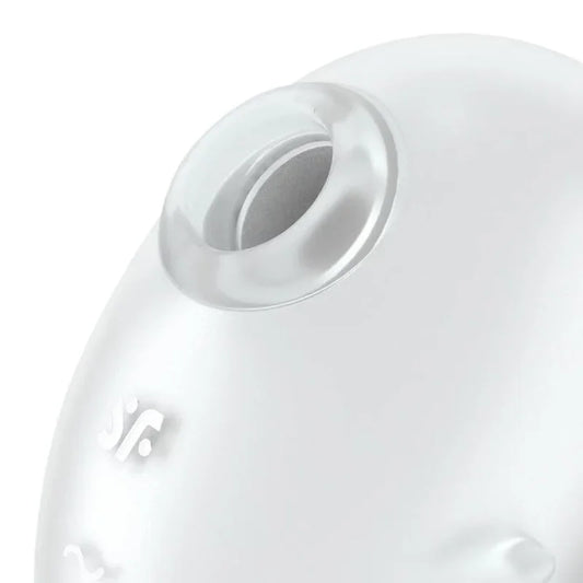 SATISFYER - CUTIE GHOST VIBRADOR LAY-ON BLANCO - Nuvica