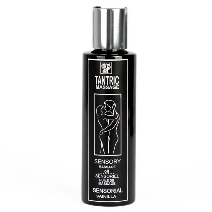 EROS-ART - ACEITE MASAJE TANTRICO NATURAL Y AFRODISÍACO VAINILLA 100 ML - Nuvica
