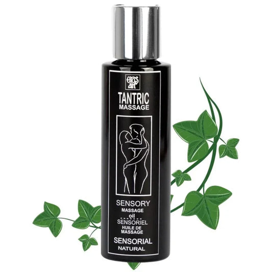 EROS-ART - ACEITE MASAJE TANTRICO NATURAL Y AFRODISÍACO NEUTRAL 100 ML - Nuvica