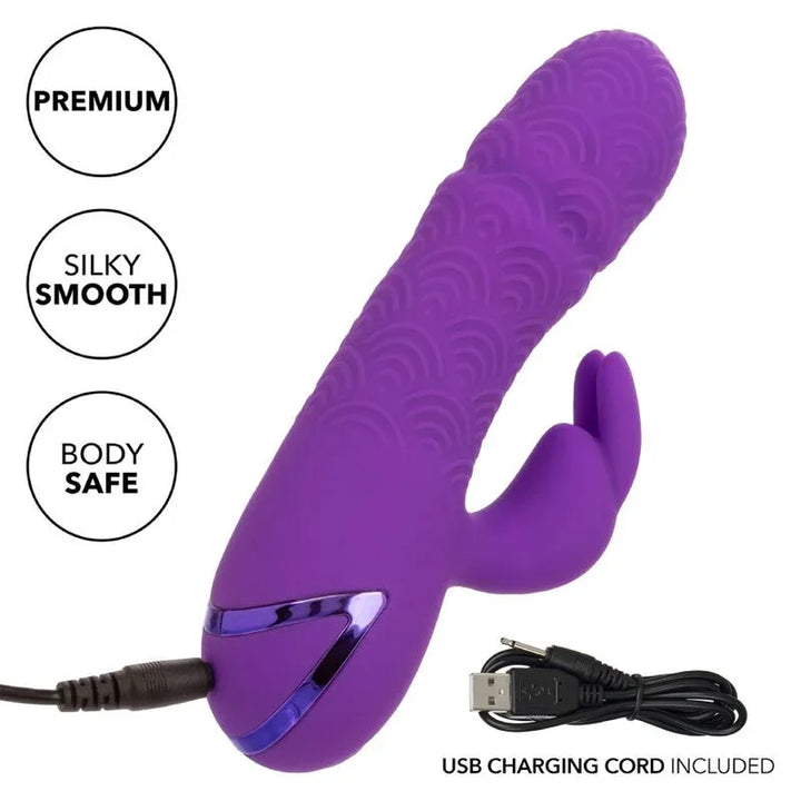 CALEXOTICS - MANHATTAN BEACH MARVEL VIBRADOR RABBIT MORADO BY CALIFORNIA DREAMING - Nuvica