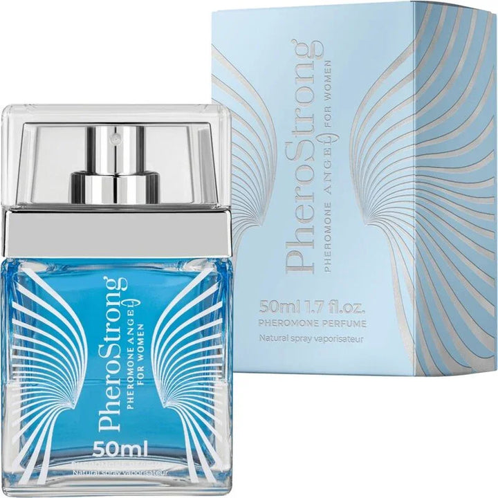 PHEROSTRONG - PERFUME CON FEROMONAS ANGEL PARA MUJER 50 ML - Nuvica
